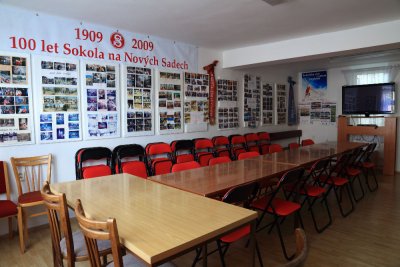 Klubovna Sokola, zdoj: archiv jednoty 