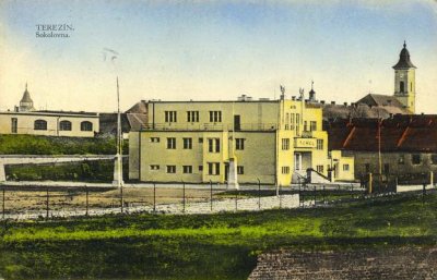 Dobové zobrazení sokolovny 1930, Zdroj: archiv jednoty