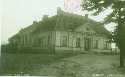 Fotografie novostavby, rok 1922