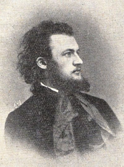 Ervín Špindler v roce 1868, kdy spoluzaložil roudnický Sokol.