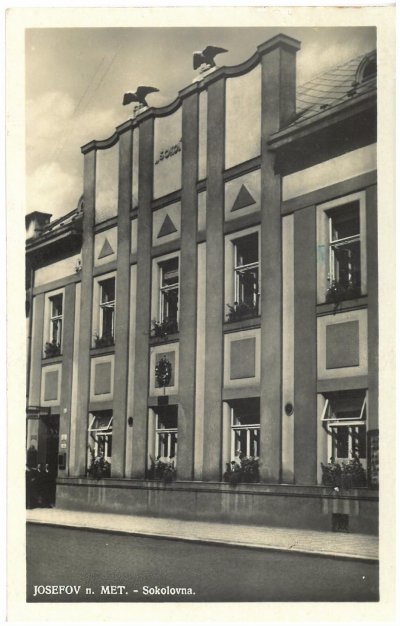 původní vzhled budovy v třicátých letech