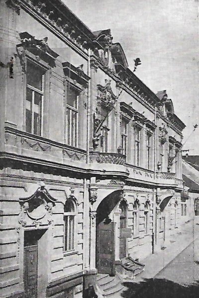 strakonická sokolovna po opravě, rok 1924 (zdroj: dobový novinový výstřižek)