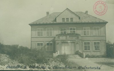 novostavba v létě 1921, zdroj: esbirky.cz