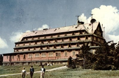 Sokolská bouda v 60. letech