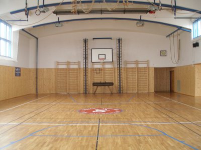 Tělocvična v roce 2007