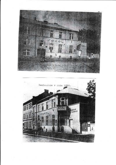 Původní podoba sokolovny, archiv jednoty