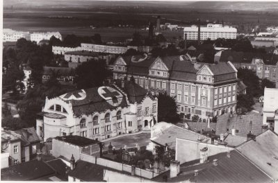 Sokol Prostějov, sokolovna za války sloužila jako nemocnice (Zdroj: archiv ČOS)