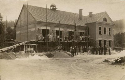 Stavba sokolovny