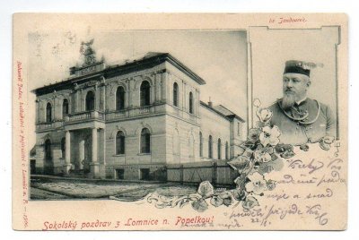 dobová pohlednice; rok 1900