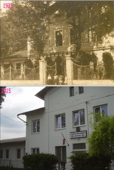 Dříve a dnes - fotka z blogu p. Vency