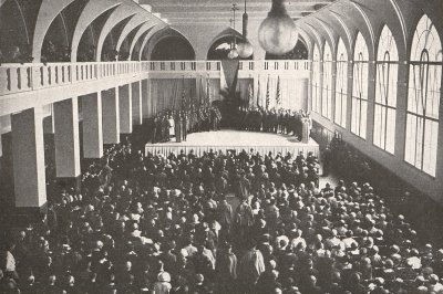 Ze slavnostního otevření (zdroj: Světozor, 1925)