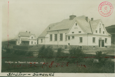 Novostavba v roce 1925
