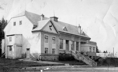 historická fotografie sokolovny
