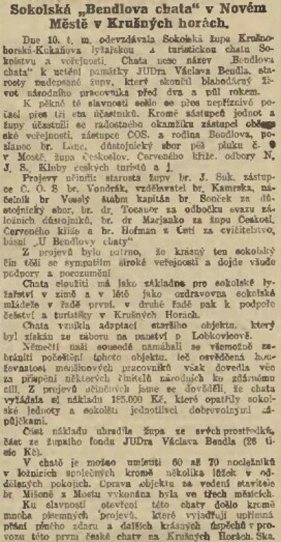 Národní listy 22. listopadu 1929