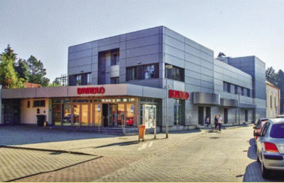 modernizovaná budova divadla U22; zdroj: https://www.praha22.cz/