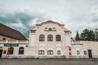 Sokolovna Dobříš, zdroj: ČOS