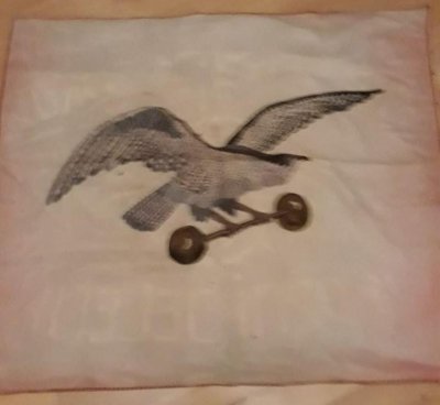 reverz praporu (zdroj: BP Dagmar Burešové T.J. Sokol Horní Jelení )