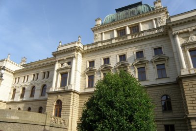 jihovýchodní strana budovy DJKT, foto Pavel Michalec