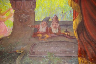Detail s trpaslíčky