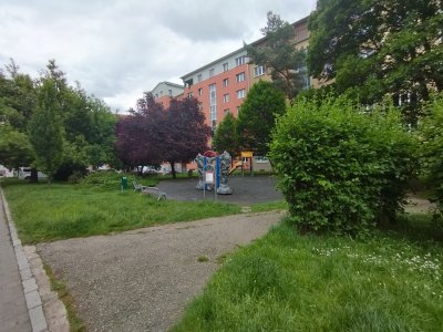 Jana Uhra, pohled na park J. Uhra, foto: M. Tilšar