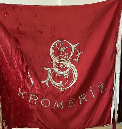 Prapor z roku 1869 zadní strana